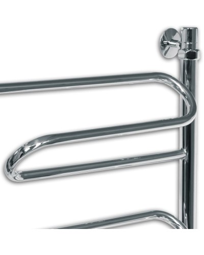 Водяной полотенцесушитель Ника Curve ЛZ 80x50 Хром