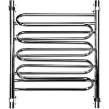 Водяной полотенцесушитель Ника Curve ЛZ (г) 60x40 Хром