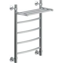 Водяной полотенцесушитель Ника Arc ЛД ВП 60/40 с полкой Хром