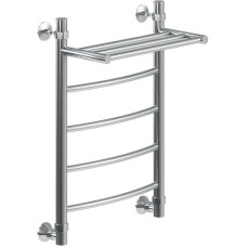 Водяной полотенцесушитель Ника Arc ЛД ВП 60/40 с полкой Хром