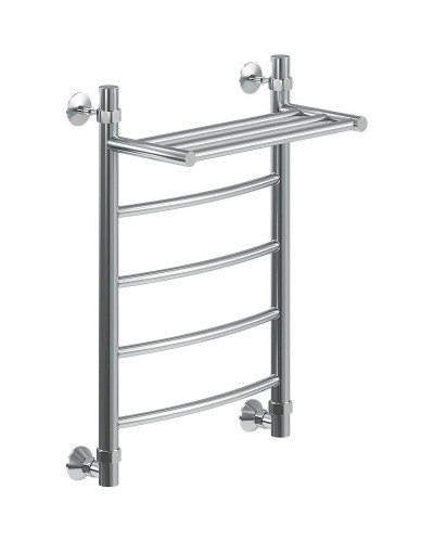 Водяной полотенцесушитель Ника Arc ЛД ВП 60/40 с полкой Хром