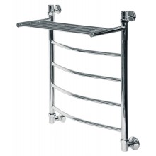 Водяной полотенцесушитель Ника Arc ЛД ВП 60/40 с полкой Хром