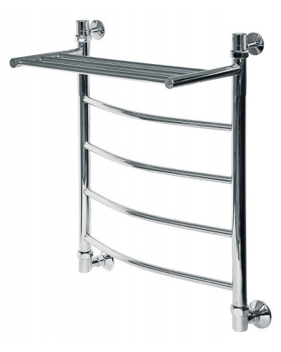 Водяной полотенцесушитель Ника Arc ЛД ВП 60/50 с полкой Хром