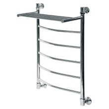 Водяной полотенцесушитель Ника Arc ЛД ВП 80/40 с полкой Хром