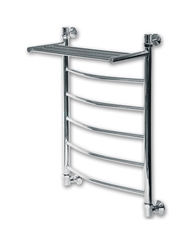 Водяной полотенцесушитель Ника Arc ЛД ВП 80/50 с полкой Хром