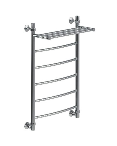 Водяной полотенцесушитель Ника Arc ЛД ВП 80/50 с полкой Хром