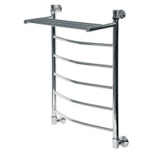 Водяной полотенцесушитель Ника Arc ЛД ВП 80/60 с полкой Хром