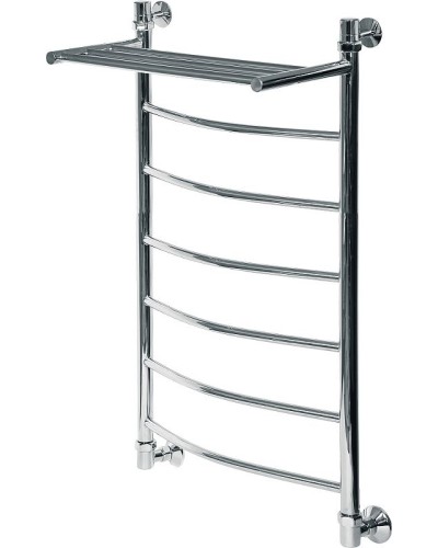 Водяной полотенцесушитель Ника Arc ЛД ВП 100/40 с полкой Хром