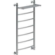 Водяной полотенцесушитель Ника Arc ЛД ВП 100/50 с полкой Хром