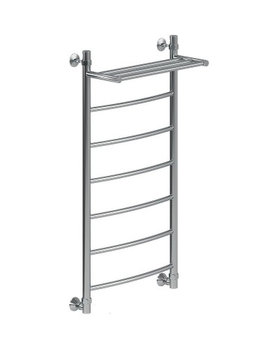 Водяной полотенцесушитель Ника Arc ЛД ВП 100/50 с полкой Хром