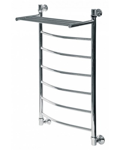 Водяной полотенцесушитель Ника Arc ЛД ВП 100/50 с полкой Хром