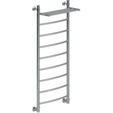 Водяной полотенцесушитель Ника Arc ЛД ВП 120/40 с полкой Хром