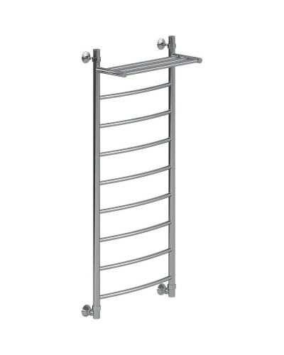 Водяной полотенцесушитель Ника Arc ЛД ВП 120/40 с полкой Хром