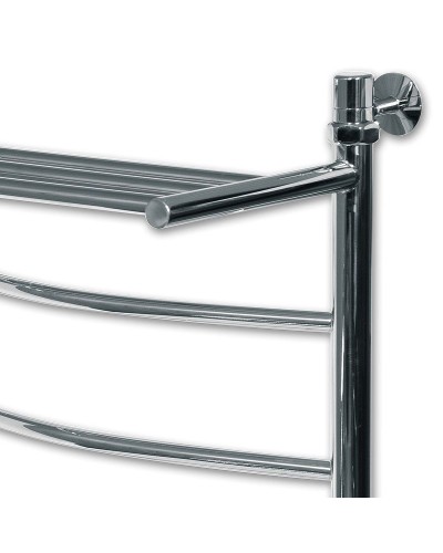 Водяной полотенцесушитель Ника Arc ЛД ВП 120/50 с полкой Хром