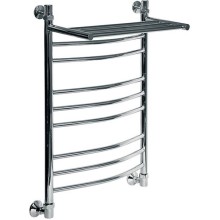 Водяной полотенцесушитель Ника Arc ЛД/ВП (г2) 80x40 с полкой Хром