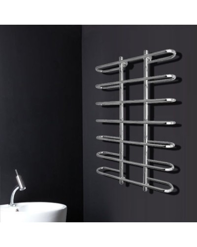 Водяной полотенцесушитель Ника Mix Вираж 60x50 Хром