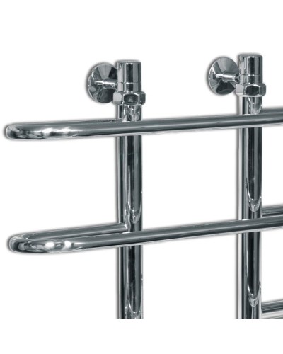 Водяной полотенцесушитель Ника Mix Вираж 60x50 Хром