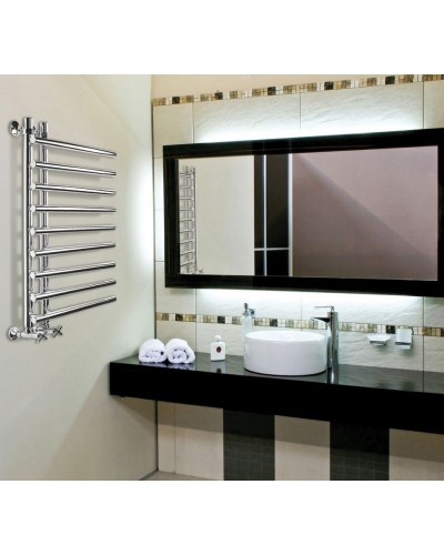 Водяной полотенцесушитель Ника Bamboo ЛБ 4 50x60 Хром