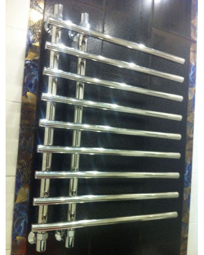 Водяной полотенцесушитель Ника Bamboo ЛБ 4 60x60 Хром