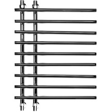 Водяной полотенцесушитель Ника Bamboo ЛБ 4 80x70 Хром
