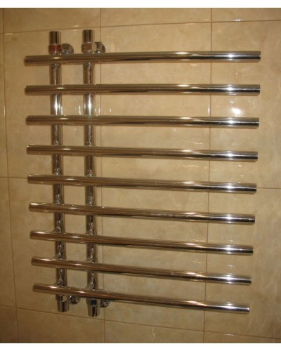 Водяной полотенцесушитель Ника Bamboo ЛБ 4 80x70 Хром