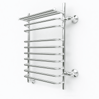 Водяной полотенцесушитель Эрато A29 1200х400 (с верхней полкой и правым боковым подключением)