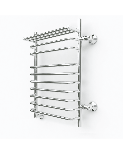 Водяной полотенцесушитель Эрато A29 1200х400 (с верхней полкой и правым боковым подключением)