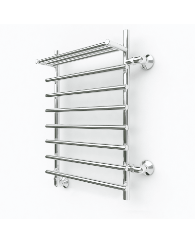 Водяной полотенцесушитель Эрато A33 1000х400 (с верхней полкой и правым боковым подключением)