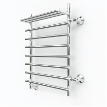 Водяной полотенцесушитель Эрато A33 1200х400 (с верхней полкой и правым боковым подключением)