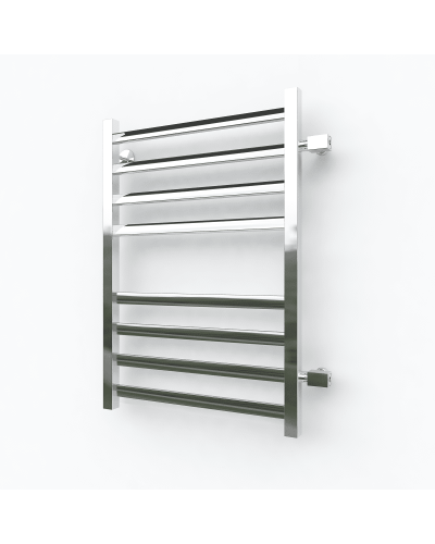 Водяной полотенцесушитель Эрато Квадрат 17 600х500 (с боковым подключением)