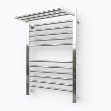 Водяной полотенцесушитель Эрато Квадрат 2 1200х400 (с верхней полкой)