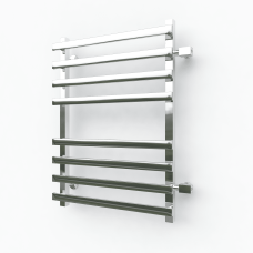 Водяной полотенцесушитель Эрато Квадрат NEXT 1 700х500 (с боковым подключением)