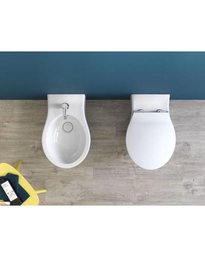 Биде Hatria Le Fiabe Y1A9 подвесное Белое