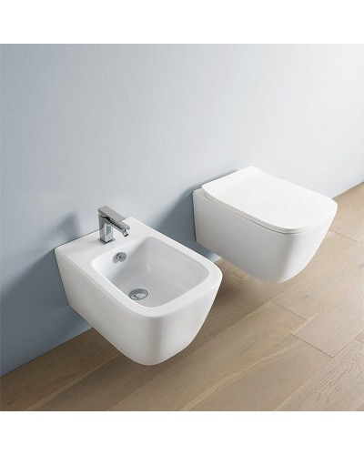 Биде Artceram A16 ASB001 01 00 подвесное Белое