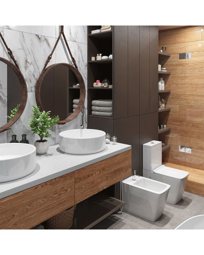 Биде Timo Soli TK-302 Белое