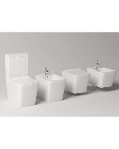 Биде Timo Soli TK-304 подвесное Белое