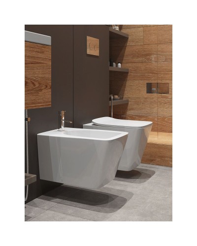 Биде Timo Soli TK-304 подвесное Белое