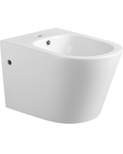 Биде Aquanet Atago 2.0 243555 подвесное с одним отверстием под смеситель