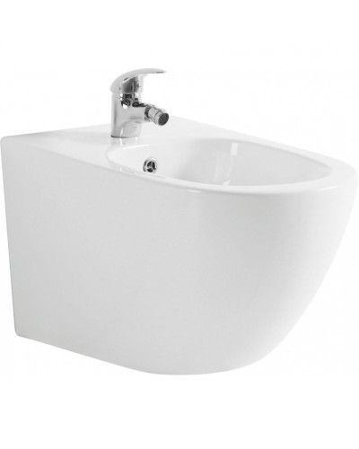 Биде Aquanet Cetus 2.0 243553 подвесное с одним отверстием под смеситель