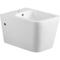 Биде Aquanet Tavr 2.0 243554 подвесное с одним отверстием под смеситель