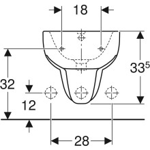 Биде Geberit Smyle 500.216.01.1 Белое