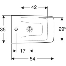 Биде Geberit Xeno 2 500.501.01.1 без крышки