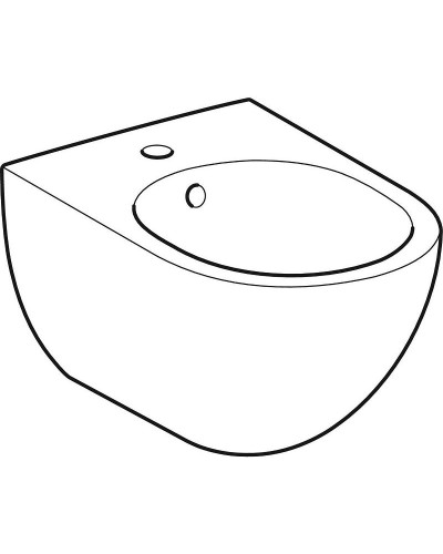 Биде Geberit Acanto 500.601.01.2 без крышки