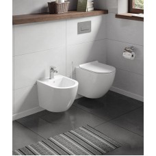 Биде Koller Pool Round RN-0495-B подвесное Белое