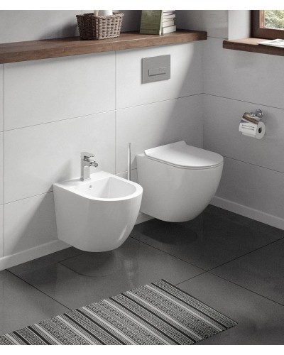 Биде Koller Pool Round RN-0495-B подвесное Белое