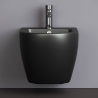 Биде Ceramica Nova Metropol CN4003MB подвесное Черное