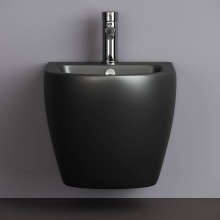 Биде Ceramica Nova Metropol CN4003MB подвесное Черное