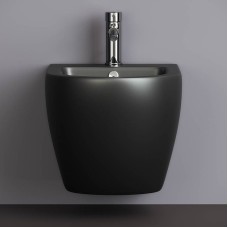 Биде Ceramica Nova Metropol CN4003MB подвесное Черное