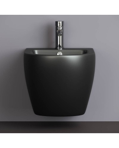 Биде Ceramica Nova Metropol CN4003MB подвесное Черное