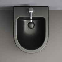Биде Ceramica Nova Metropol CN4003MB подвесное Черное